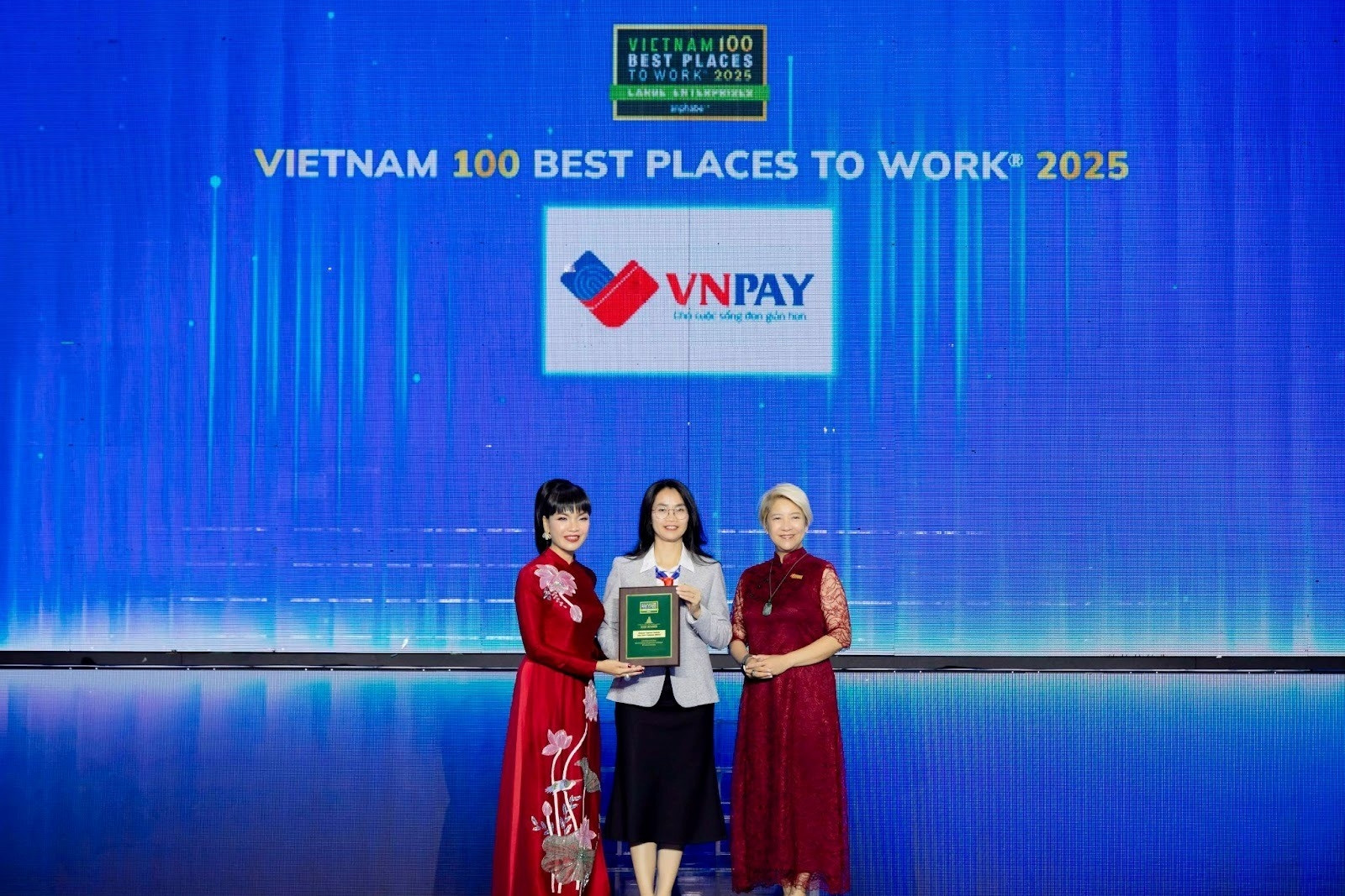 VNPAY tiếp tục góp mặt trong Top 100 Nơi làm việc tốt nhất Việt Nam 2025