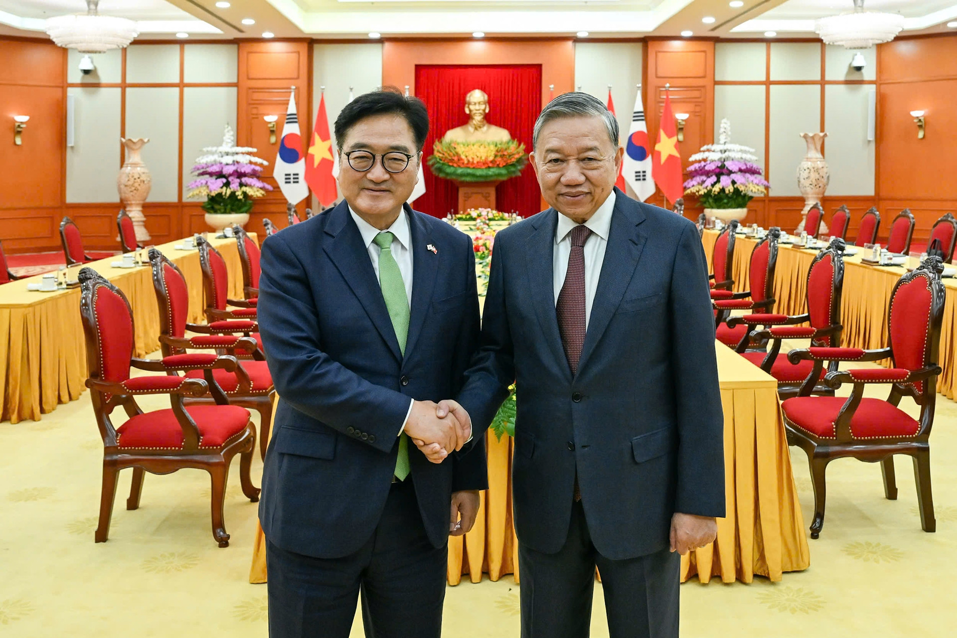 Tổng Bí thư: Việt Nam và Hàn Quốc là những người bạn thân thiết, tin cậy