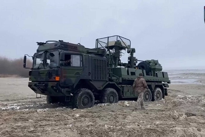 Video Ukraine lần đầu triển khai hệ thống phòng không Terrahawk ở tiền tuyến