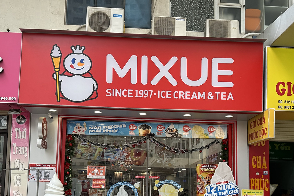 'Cơn sốt' mở cửa hàng Mixue ở Việt Nam hạ nhiệt, la liệt tin rao nhượng lại quán