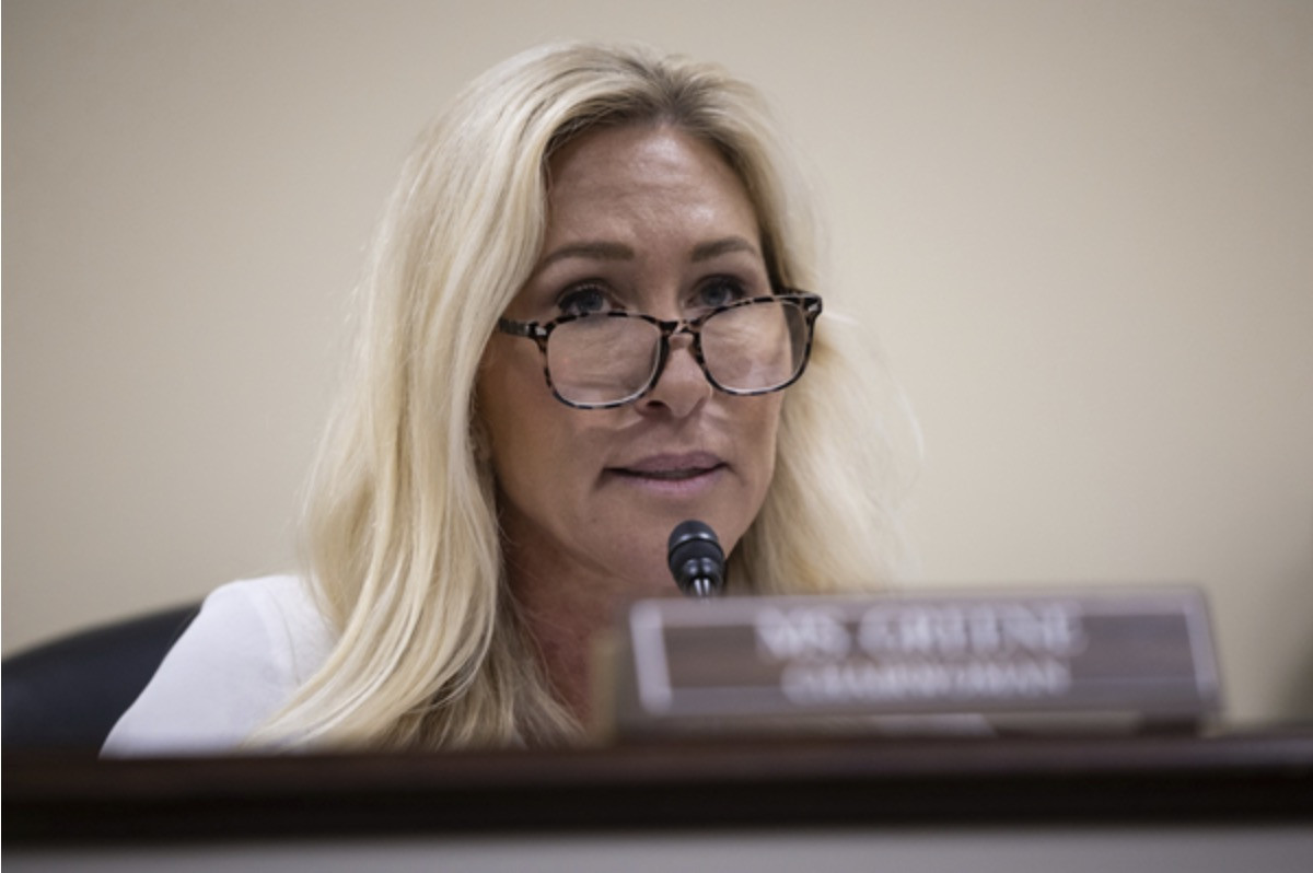 Nghị sĩ Marjorie Taylor Greene. Ảnh: Politico.