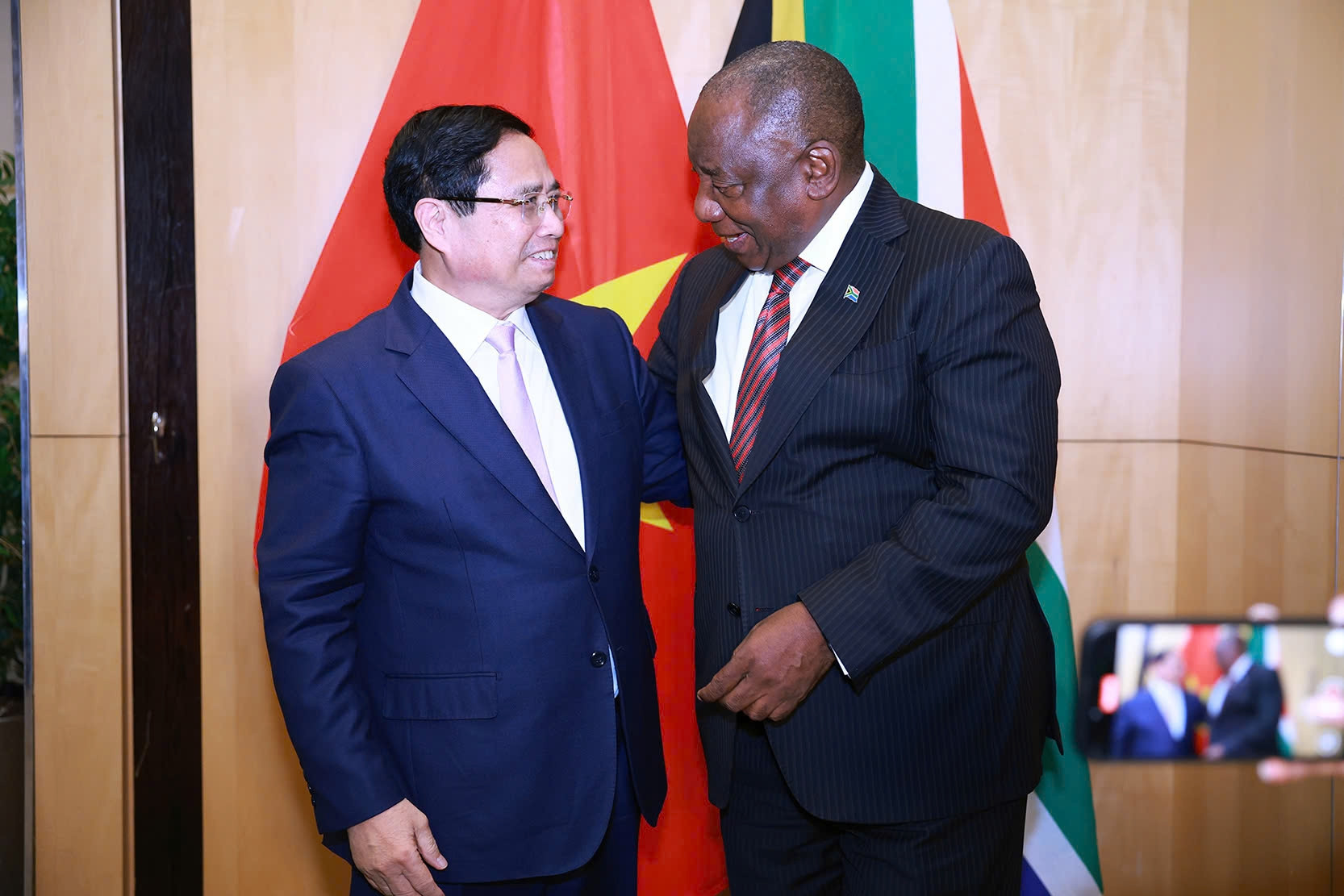 Tuyên bố chung về thiết lập quan hệ Đối tác chiến lược Việt Nam - Nam Phi