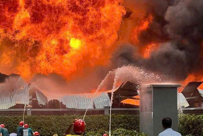 Bản tin trưa 23/11: Cháy lớn nhà xưởng giữa khu dân cư, người dân hoảng loạn