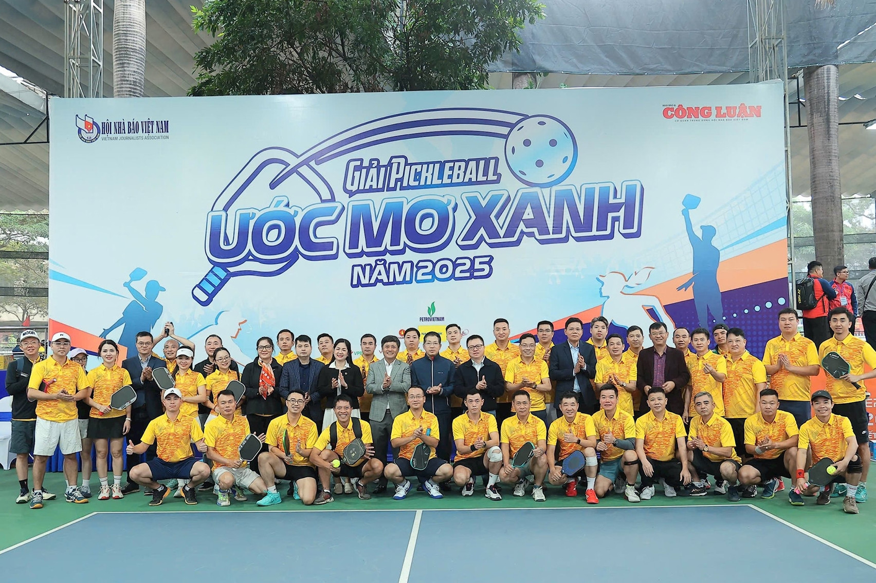 Giải Pickleball 'Ước mơ xanh' 2025 chung tay ủng hộ đồng bào vùng bão lũ