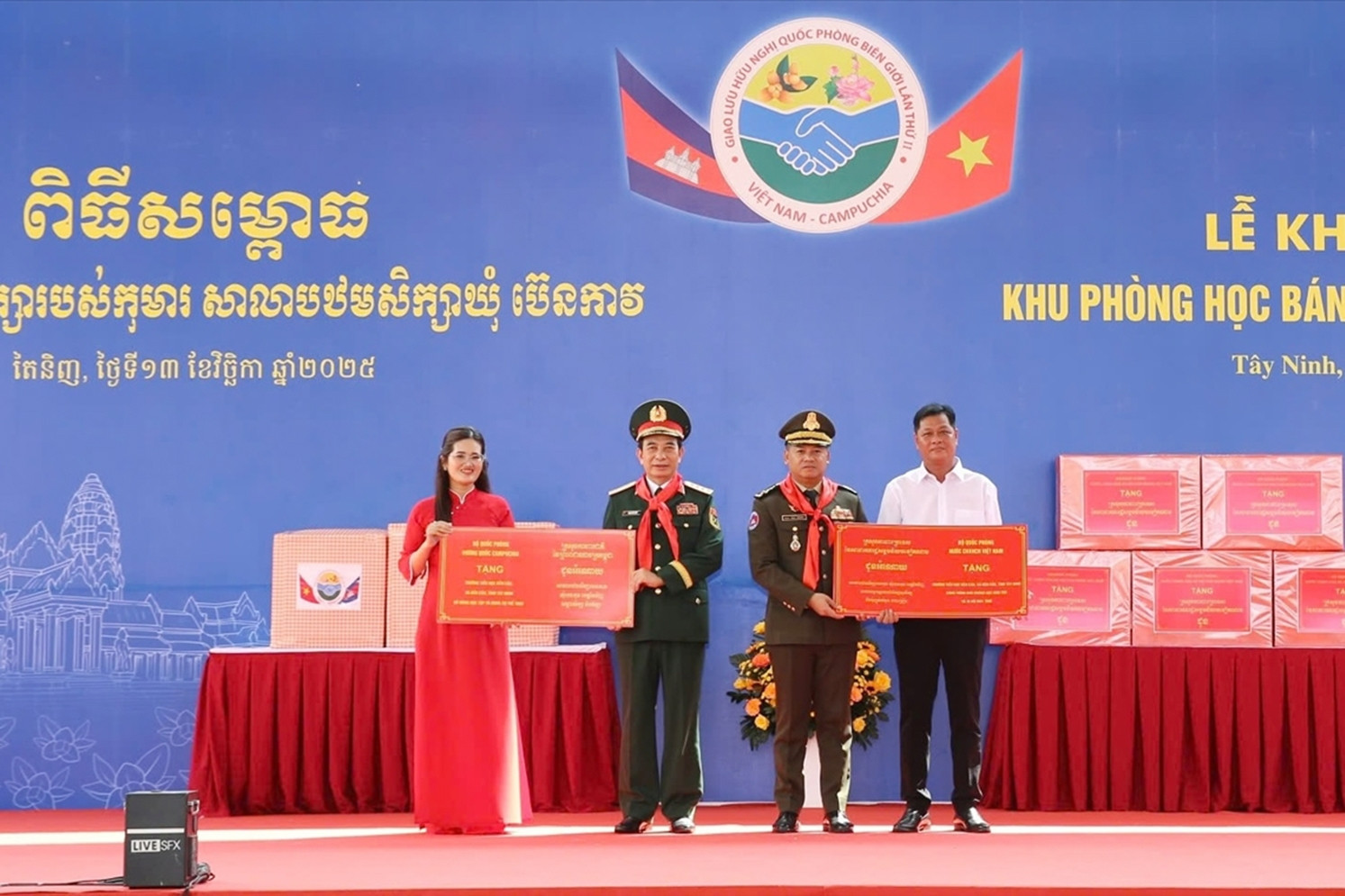 Ngôi trường vùng biên và hành trình nhân văn của người lính