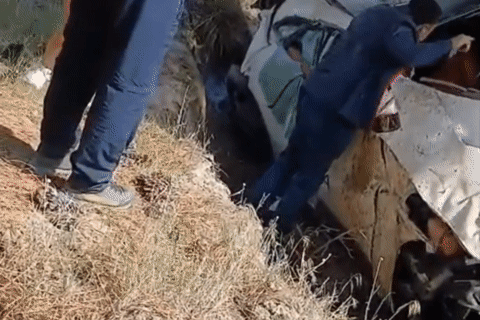 Tỷ phú cao tuổi lái siêu xe Ferrari mất lái lộn nhiều vòng, đâm gốc cây