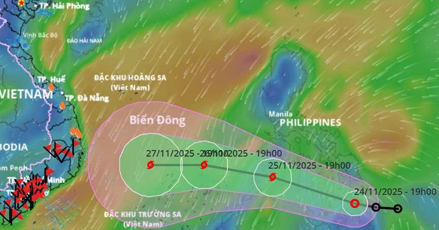 Bão số 15 sắp xuất hiện, thời điểm vào đất liền có gặp không khí lạnh?