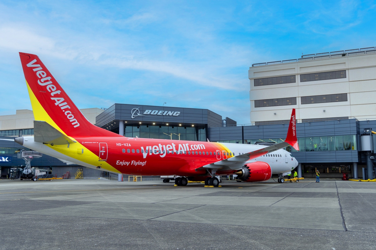 Vietjet tiếp nhận tàu bay Boeing đầu tiên, đẩy mạnh đồng bộ đội bay tại Thái Lan