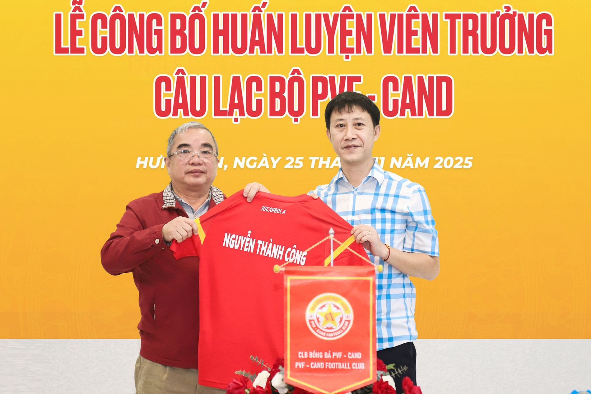 HLV Nguyễn Thành Công tái xuất, dẫn dắt PVF-CAND