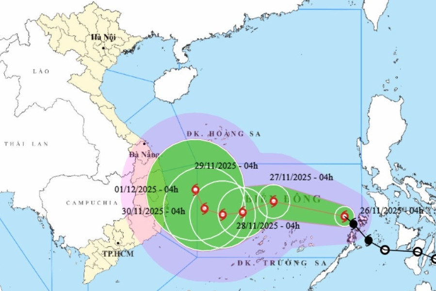 Bản tin sáng 26/11: Bão Koto thành bão số 15, đường đi cực phức tạp