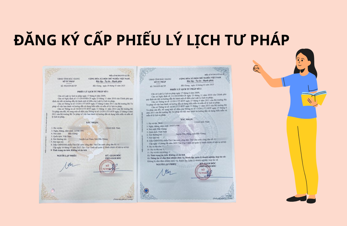 Hướng dẫn cách đăng ký cấp phiếu lý lịch tư pháp