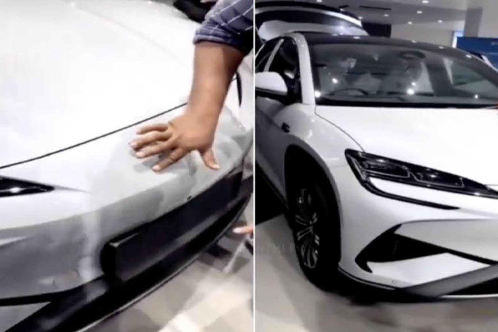 Khách hàng từ chối nhận xe BYD vì đại lý giao xe trưng bày sơn sửa lại