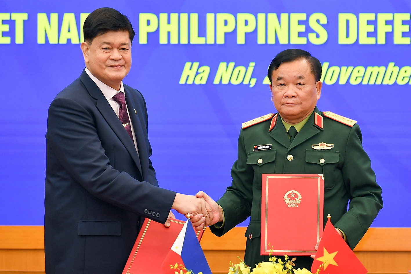 Thượng tướng Hoàng Xuân Chiến chủ trì Đối thoại chính sách quốc phòng với Philippines