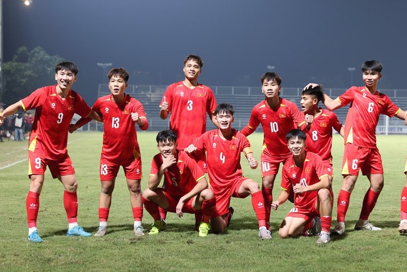 U17 Việt Nam thắng trận thứ 3 liên tiếp ở vòng loại U17 châu Á