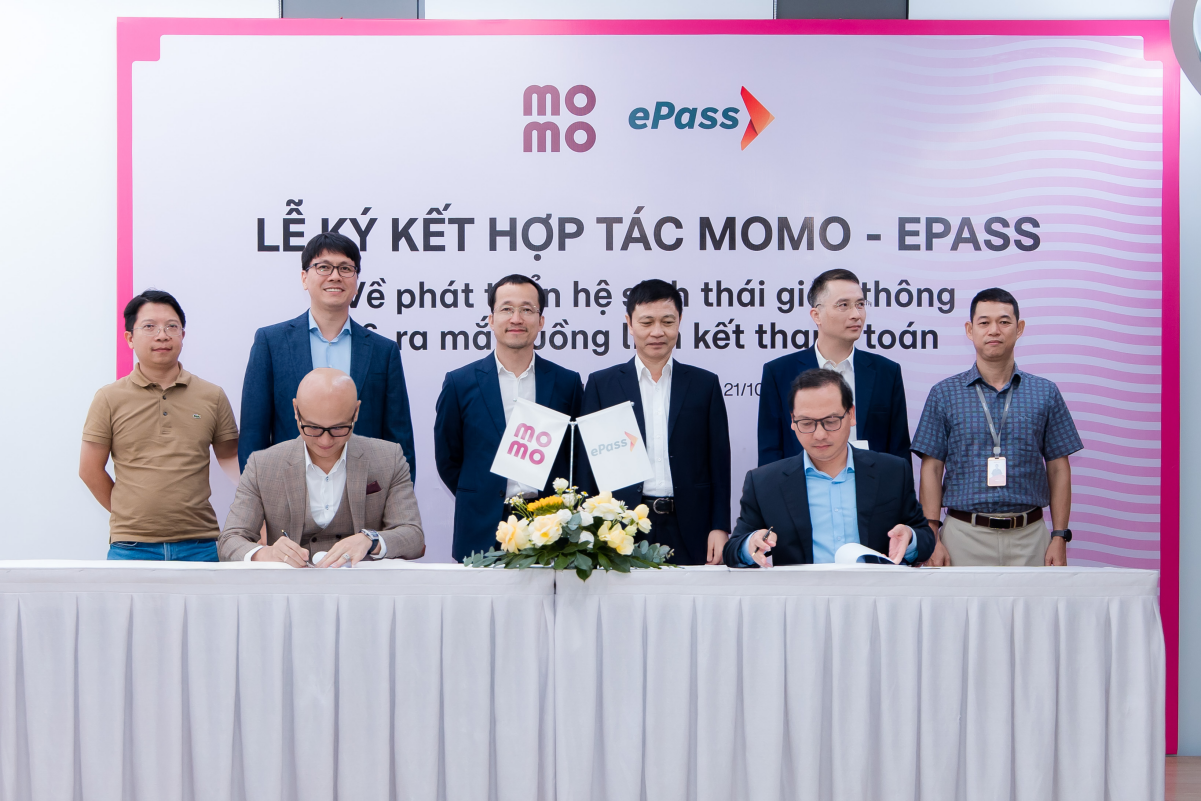 MoMo hợp tác cùng ePass phát triển nền tảng giao thông số