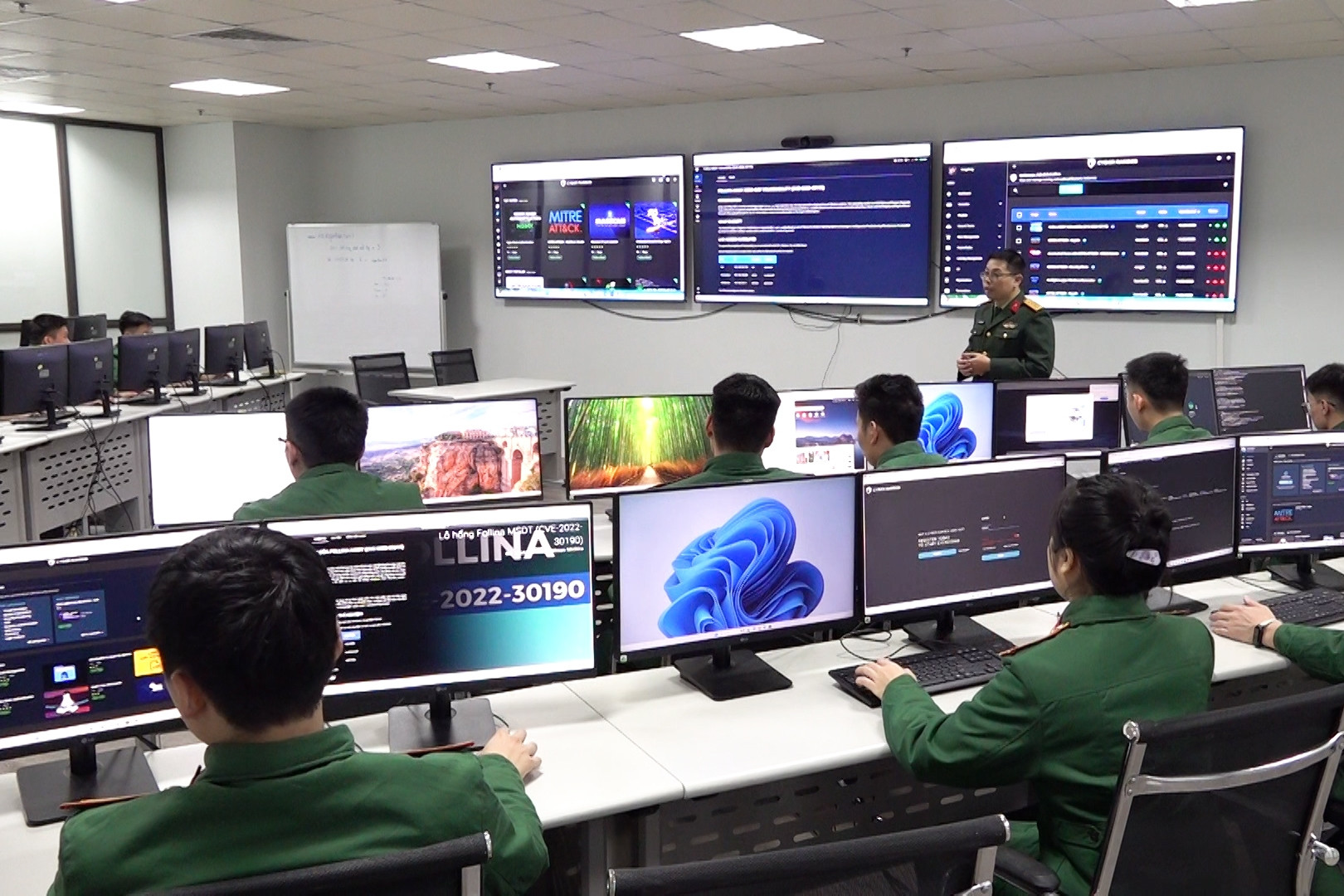 Nâng cao chất lượng đào tạo qua hoạt động diễn tập Tác chiến không gian mạng