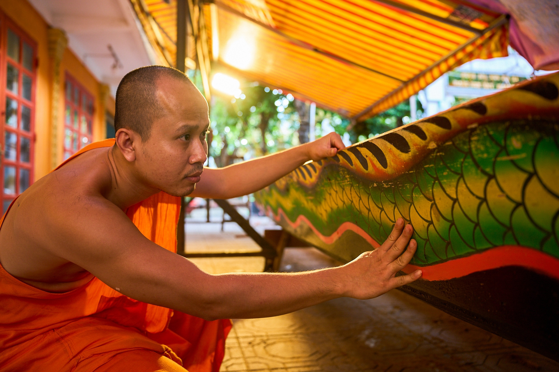Ngôi chùa Khmer duy nhất ở TPHCM tất bật chuẩn bị lễ hội đua ghe lớn nhất năm