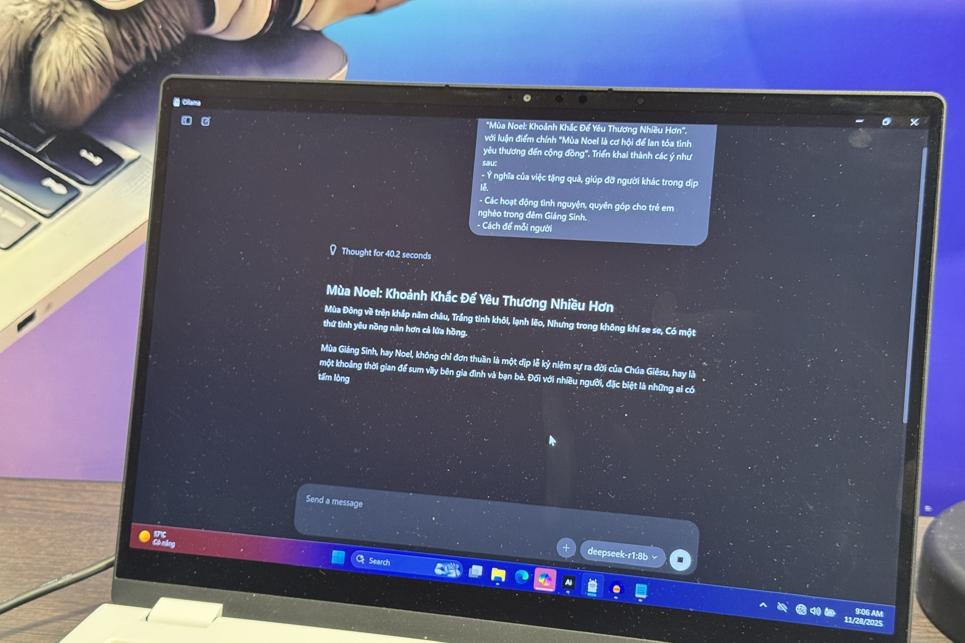 AI PC xóa nỗi lo của người dùng khi ChatGPT gặp sự cố bất ngờ