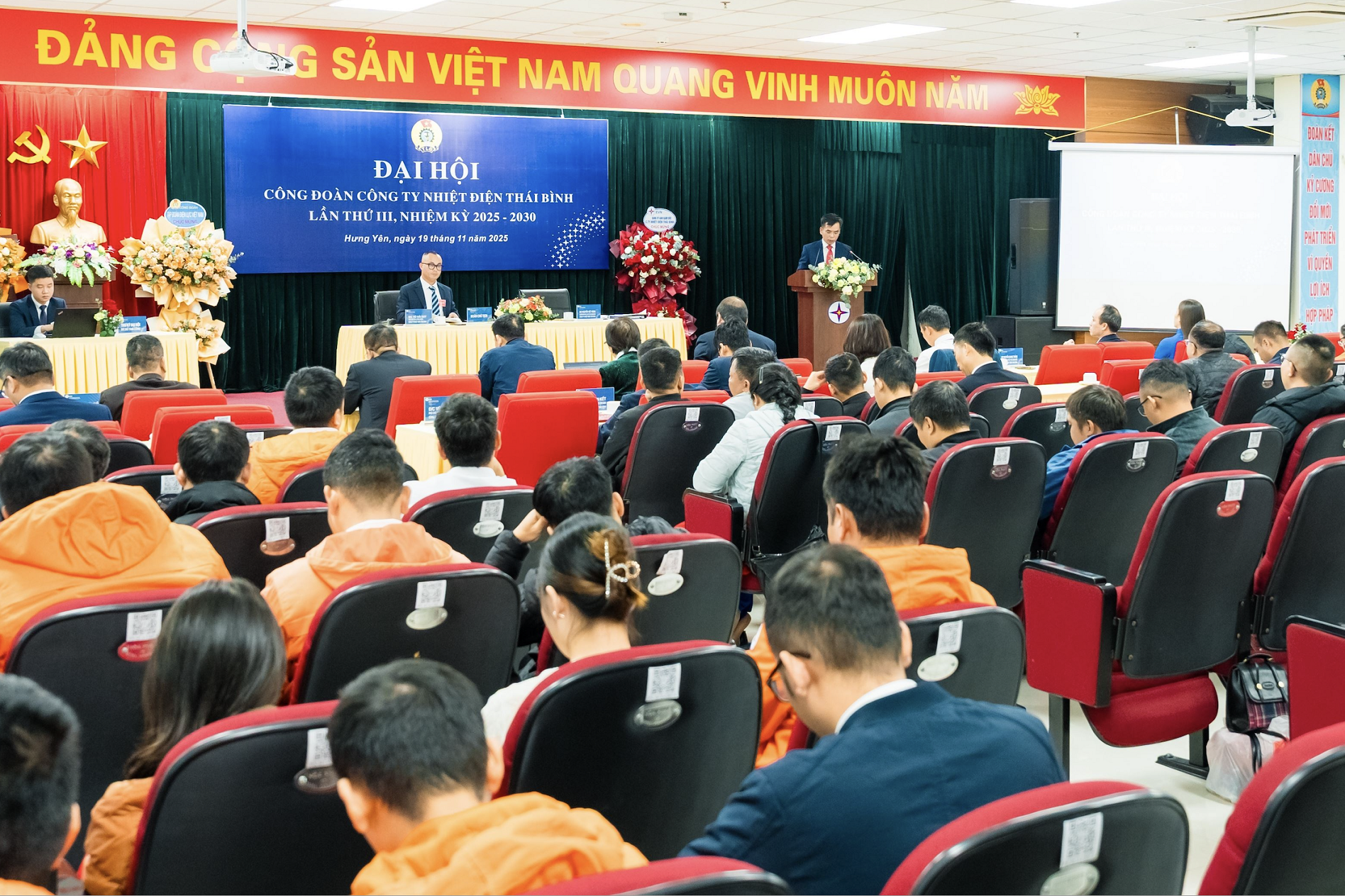 Công đoàn Nhiệt điện Thái Bình triển khai 5 nhiệm vụ chính giai đoạn 2025-2030