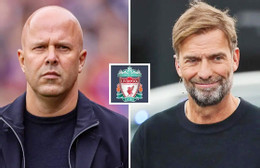 F365 Arne Slot Jurgen Klopp with Liverpool badge 1 11 1320x742.jpg