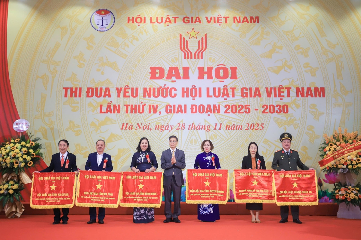 Hội Luật gia Việt Nam tổ chức thành công Đại hội thi đua yêu nước lần thứ IV