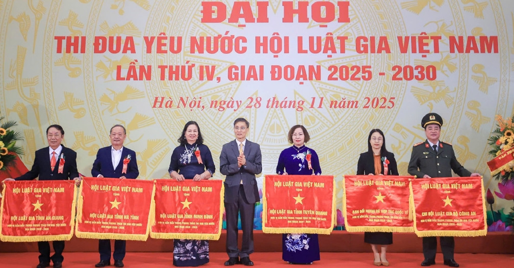 Hội Luật gia Việt Nam tổ chức thành công Đại hội thi đua yêu nước lần thứ IV