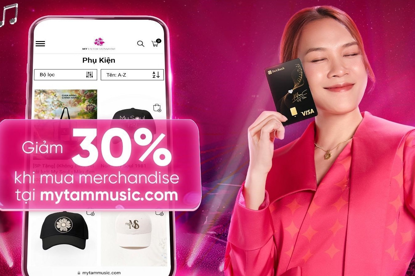 SeABank và Mỹ Tâm - khi những tâm hồn đồng điệu gặp gỡ