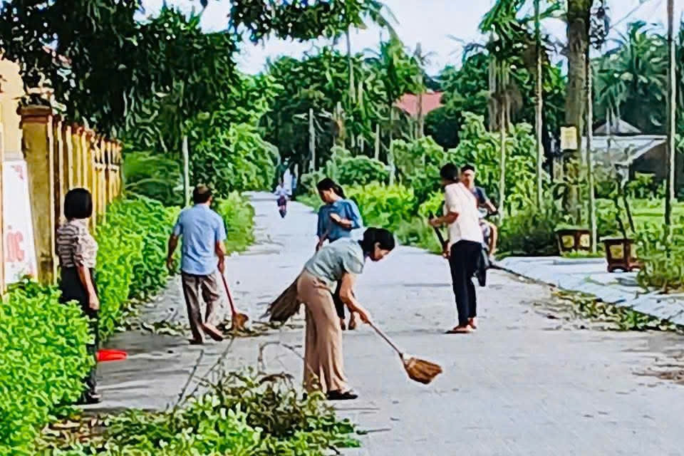 Thôn 2 Hoằng Thái: Nâng cao chất lượng tiêu chí thôn kiểu mẫu