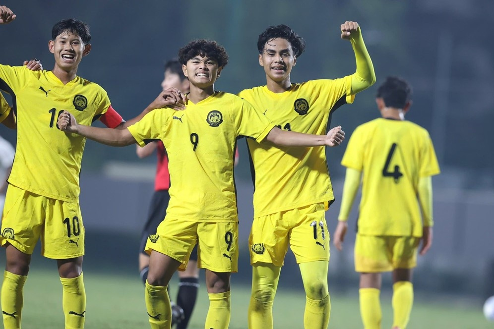 U17 Malaysia thắng sát nút Singapore trước trận gặp U17 Việt Nam