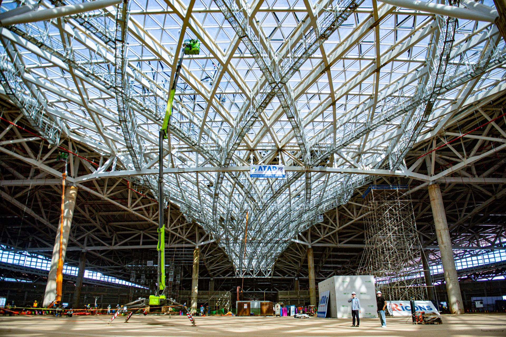 Bên trong nhà ga hình bông sen nghìn tỷ của sân bay Long Thành