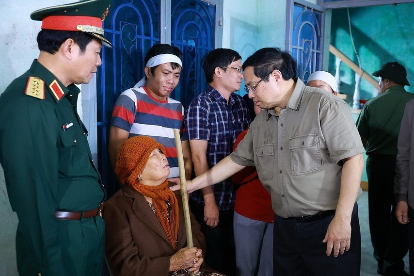 Thủ tướng kiểm tra công tác khắc phục hậu quả mưa lũ tại Đắk Lắk