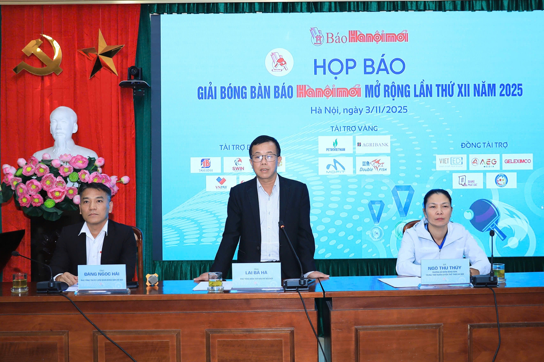 400 tay vợt dự giải bóng bàn Báo Hànộimới mở rộng 2025