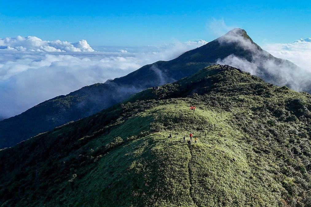 Khu rừng Quảng Trị có khung cảnh đẹp như trời Âu, hút khách tới check-in Me Man Giua Bien May Tren Noc Nha Quang Tri 1292