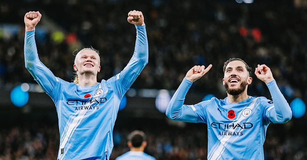 Haaland tiếp tục ghi bàn, Man City thắng dễ Bournemouth