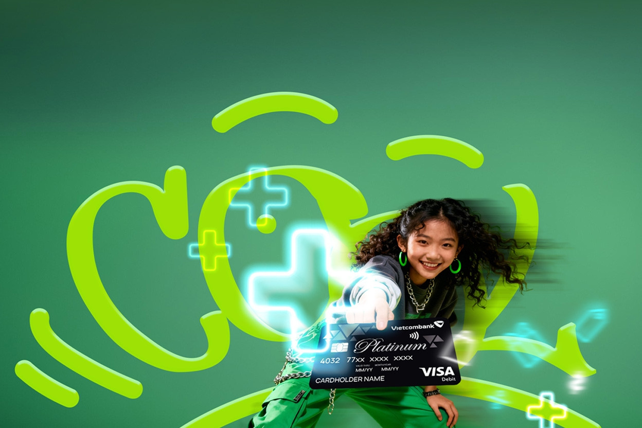Nhận đến 3,5 triệu đồng khi mở thẻ Visa Vietcombank Debit dịp cuối năm