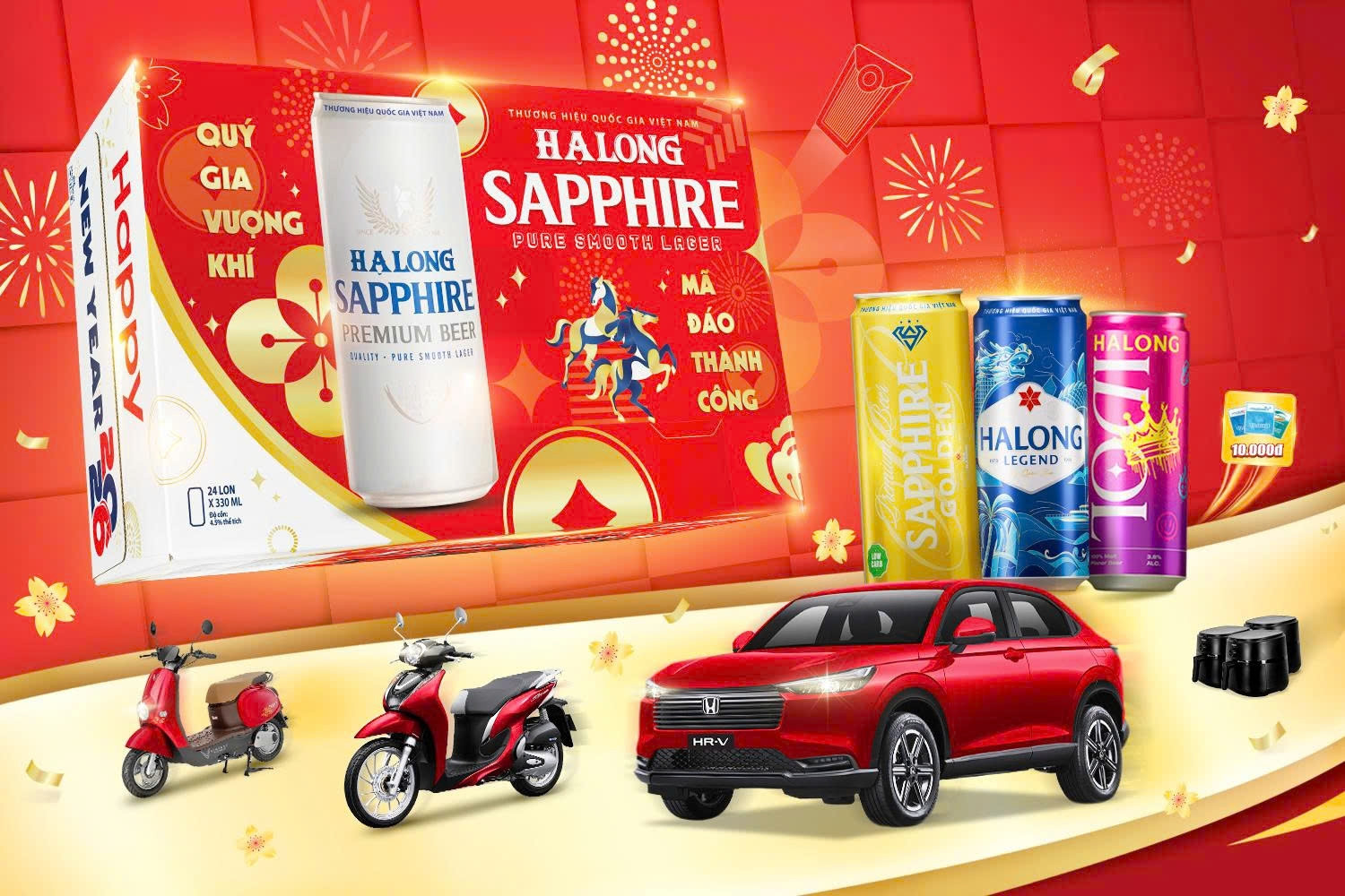 Bia Hạ Long - Món quà Tết thay lời chúc thịnh vượng