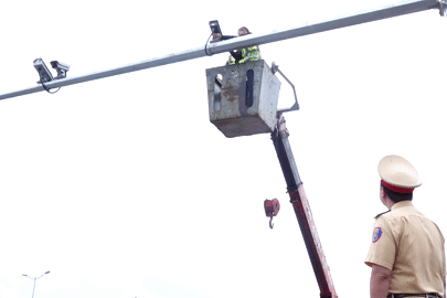 Camera AI của CSGT Hà Nội giúp phát hiện vi phạm giao thông cách xa hơn 500m