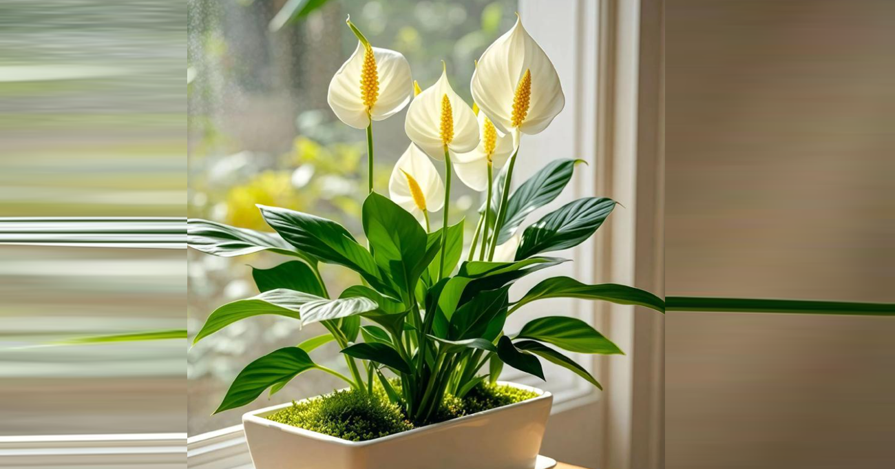 Lan Ý: Cây lọc không khí mang ý nghĩa may mắn và cân bằng phong thủy