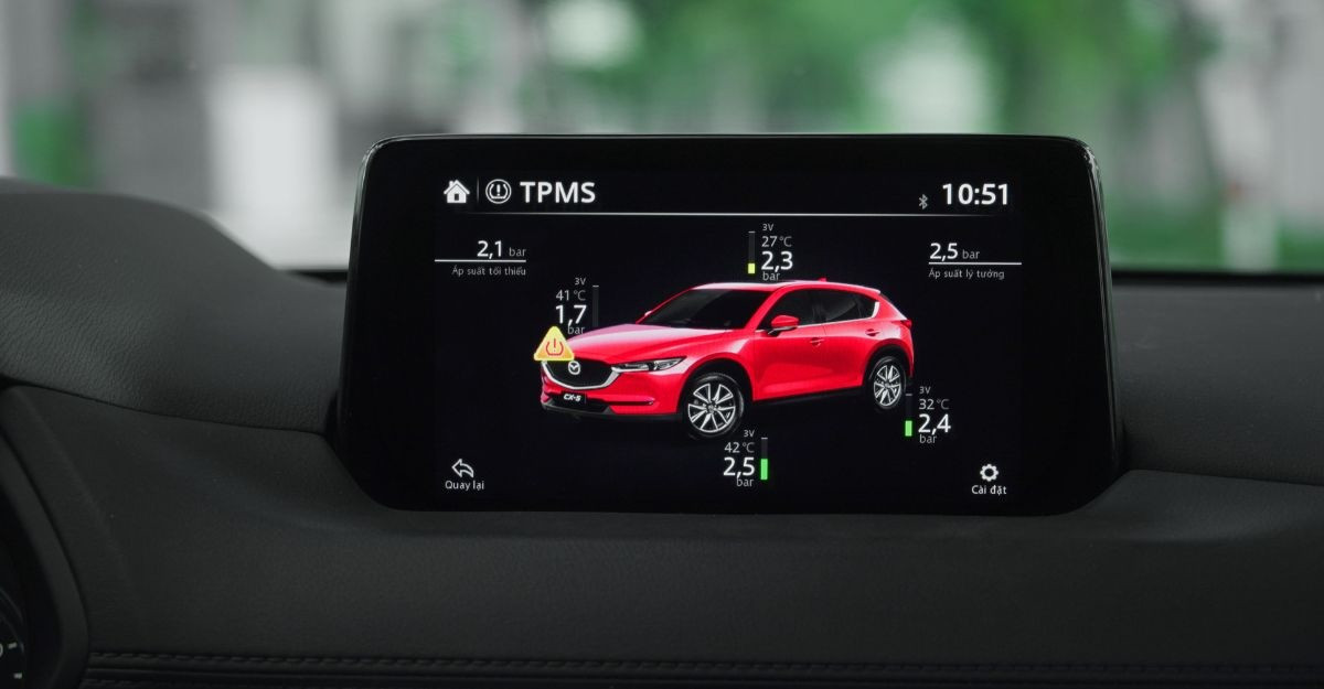 Ellisafe J43 - cảm biến áp suất lốp dành riêng cho xe Mazda