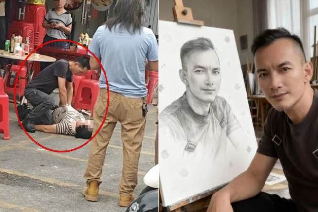 Chủ quán bình tĩnh cứu nữ thực khách ngất xỉu khiến nhiều người xúc động