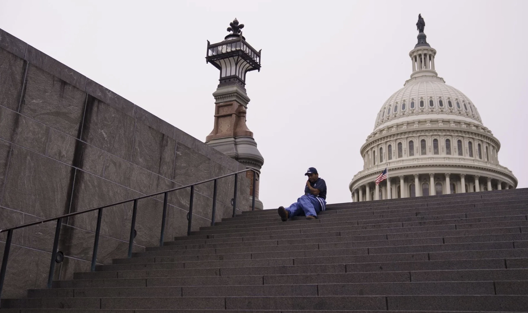 Chính phủ Mỹ đóng cửa. Ảnh: EFE/EPA