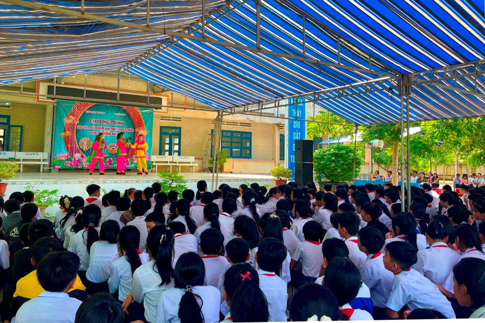 Gia Lai: Lan tỏa nghệ thuật truyền thống vào trường học