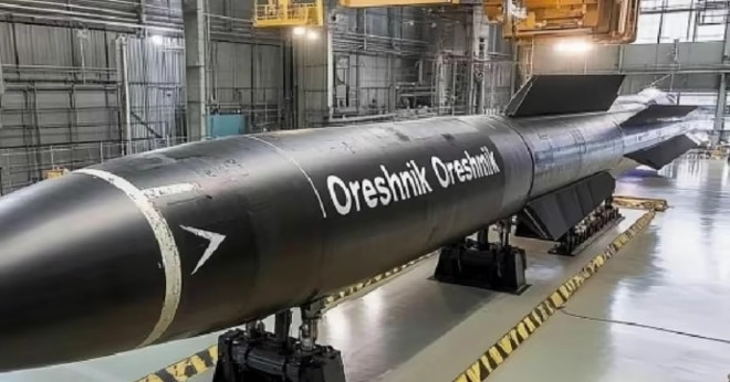 Nga có thể gửi tên lửa &amp;apos;không thể đánh chặn&amp;apos; Oreshnik tới Venezuela