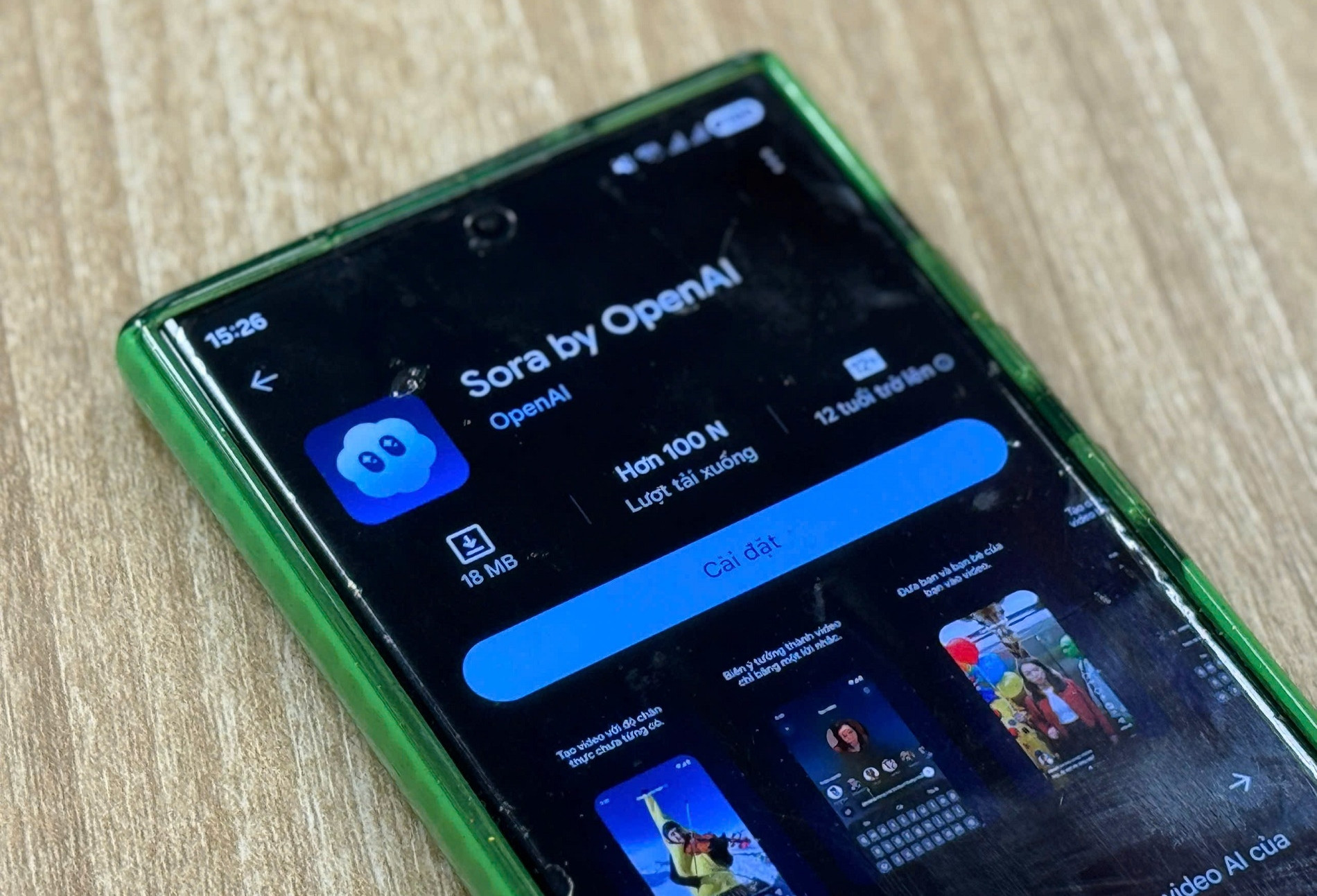 Người Việt đã có thể tải công cụ tạo video Sora miễn phí trên Google Play