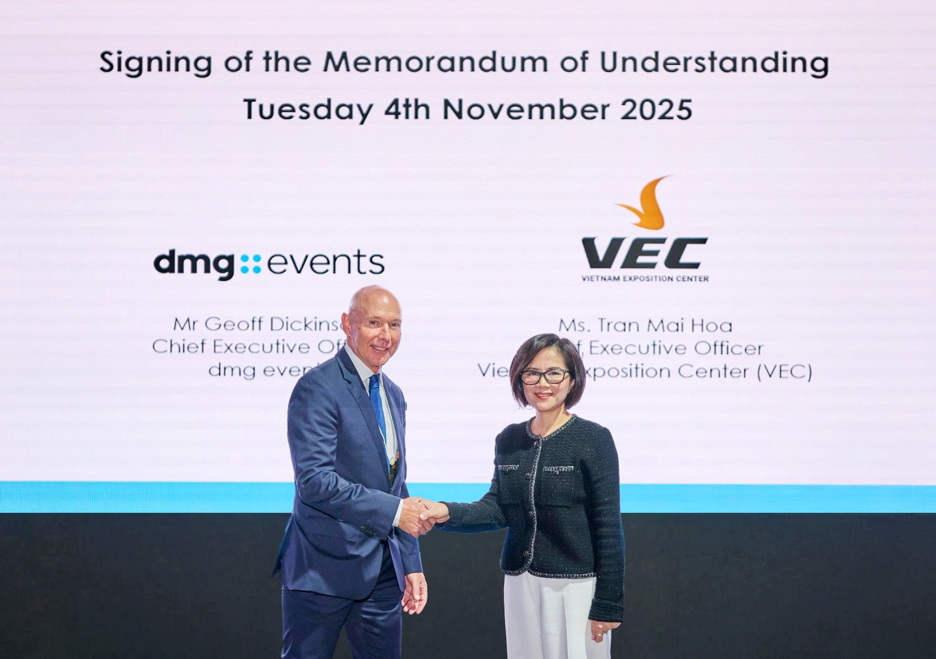 VEC và dmg events hợp tác ra mắt Hội nghị - Triển lãm năng lượng toàn cầu