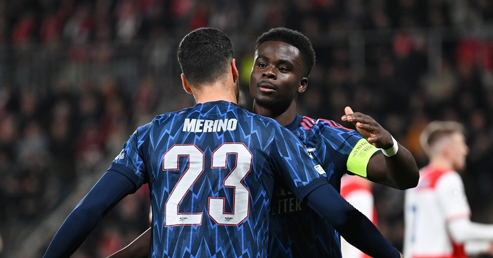 Thắng to ở Champions League, Arsenal phá kỷ lục tồn tại 122 năm