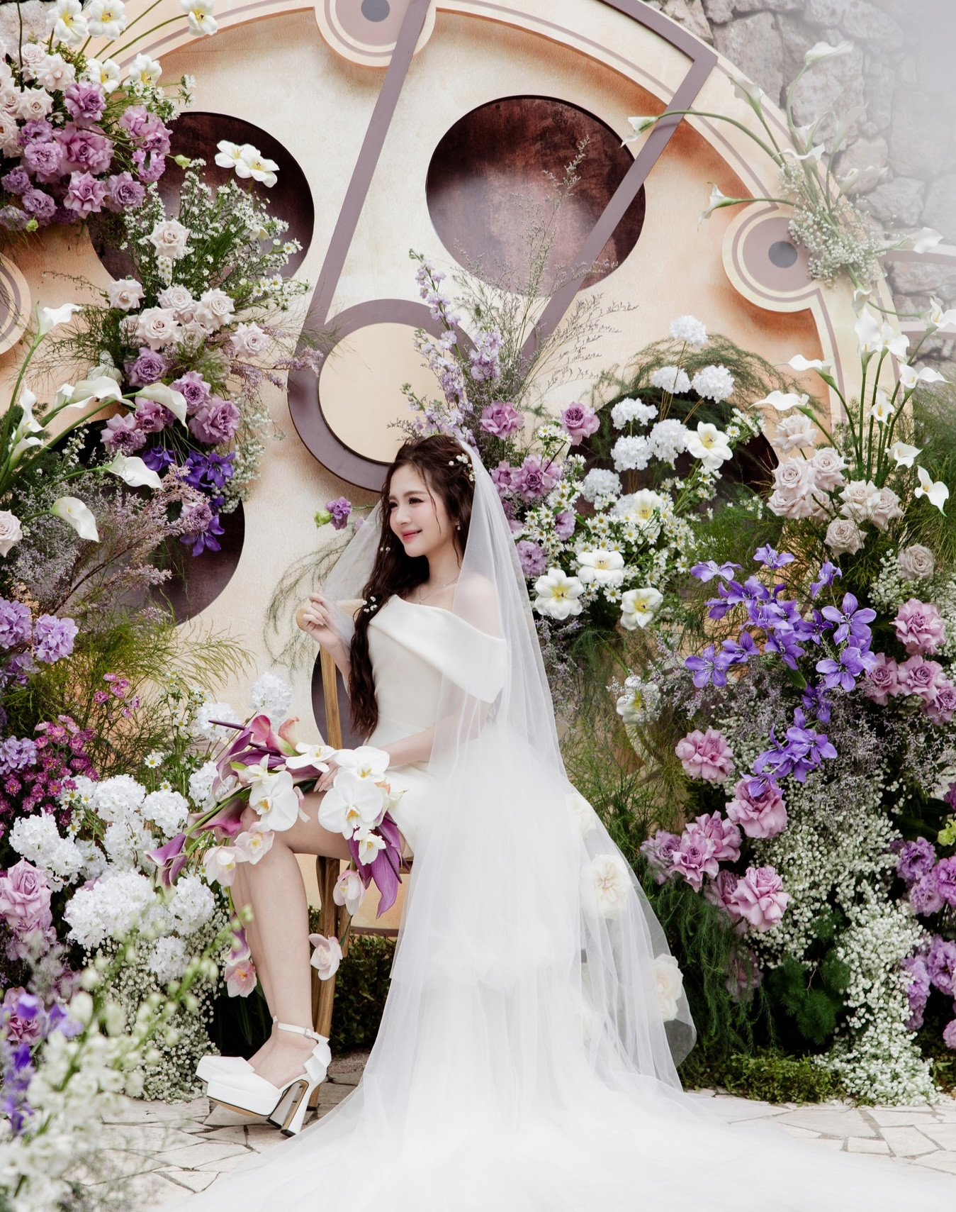 Cô dâu Ngọc Huyền xinh đẹp