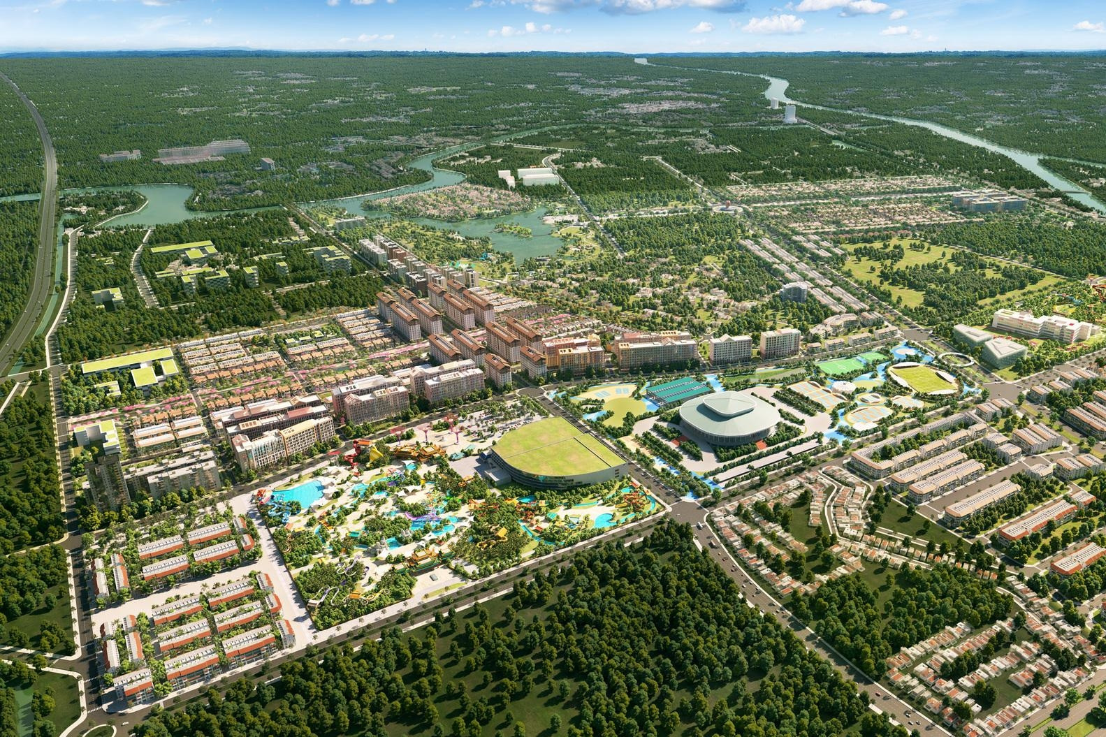 Nhà phố, biệt thự Flora Avenue: Bắt nhịp tương lai phát triển phía Nam thủ đô