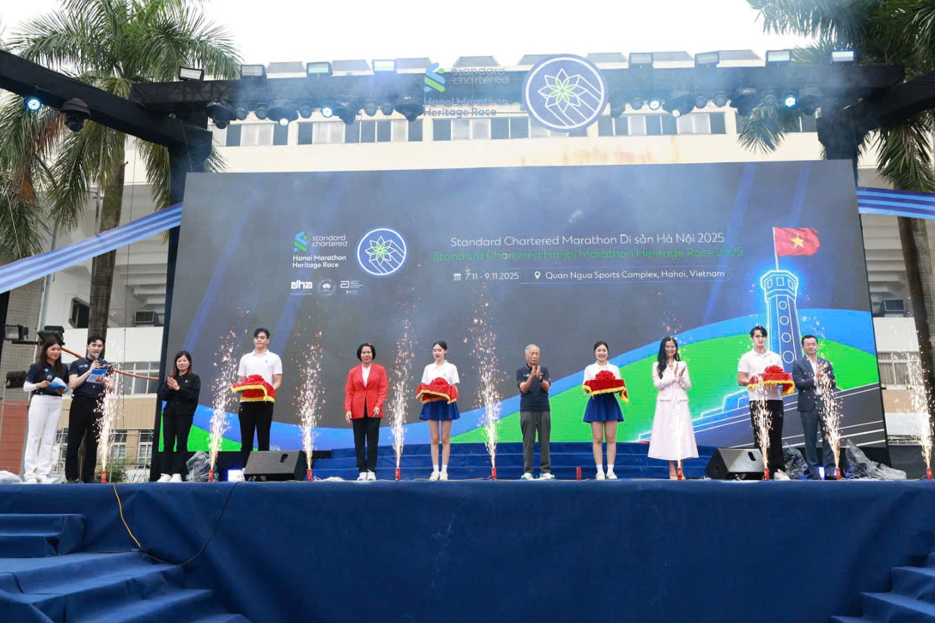 Dàn sao điền kinh tranh tài tại giải marathon Di sản Hà Nội