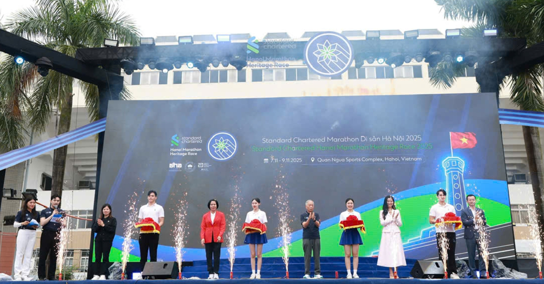 Dàn sao điền kinh tranh tài tại giải marathon Di sản Hà Nội